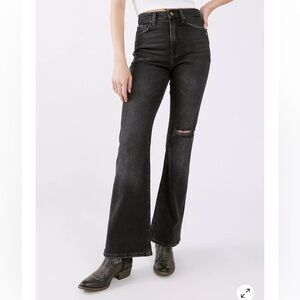 NEW BDG Plus Stretch Flare Jean in Charcoal Sz 39 2X